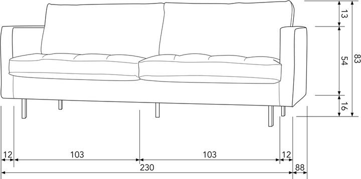 Produktbild BePureHome Rodeo (2-Sitzer)