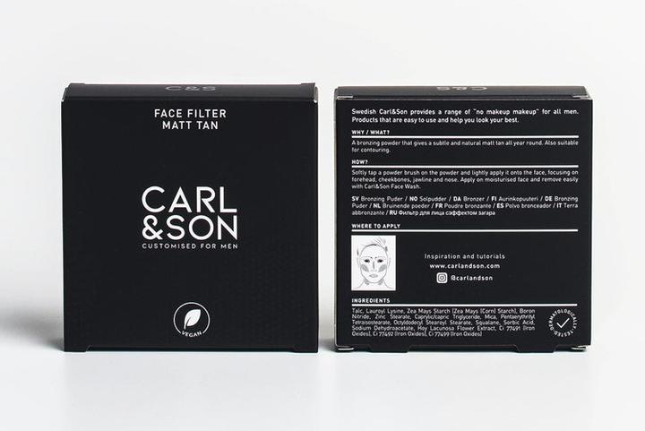 Actual product image Carl & Son FACE FILTER matt tan #3-medium 9.6 gr (Beige)