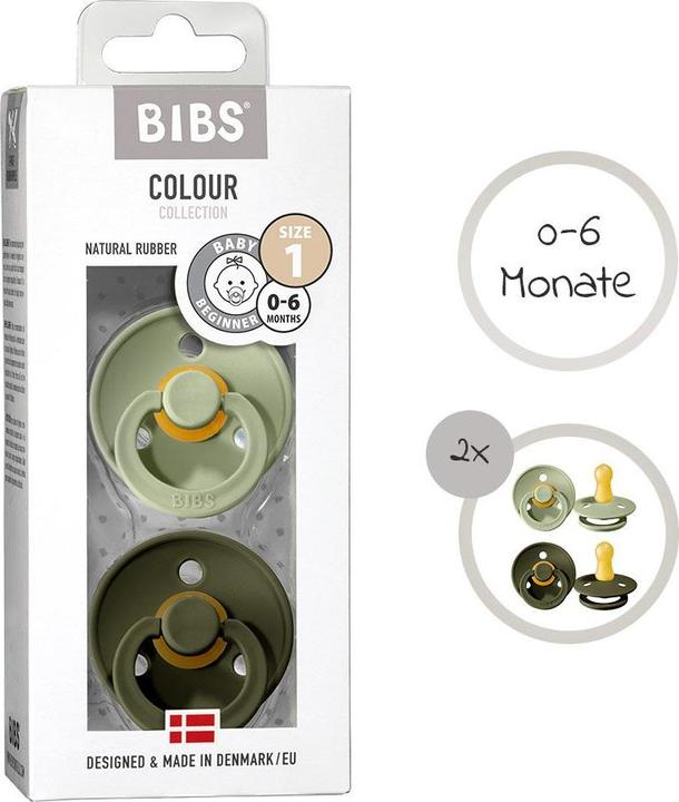 Produktbild Bibs Schnuller, 2er Pack (2 x, bis 6 Monate)