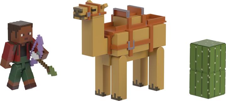 Produktbild Minecraft 3.25" Core Figure 2-PK Alex w/ Camel