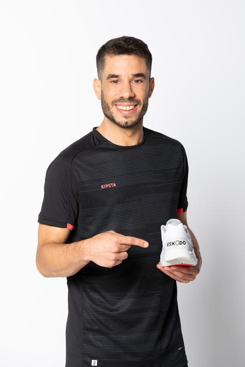 Image du produit Kipsta Fussball Hallenschuhe - Eskudo Pro Futsal Leder weiss (44)