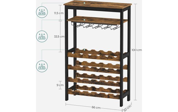 Image du produit Songmics Havanna (66 x 30 x 100 cm)
