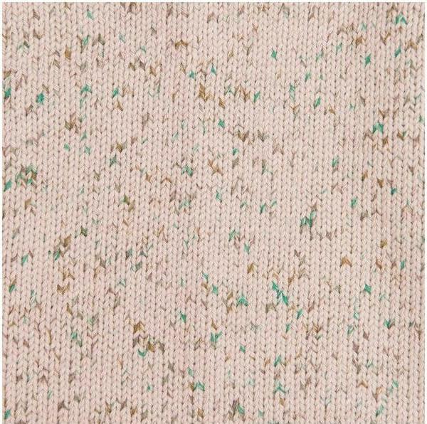 Actual product image Rico Design Wool Creative Cotton Print Aran 50 g Grey/Green (85 m)
