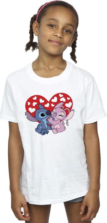 Immagine prodotto Disney Lilo & Stitch Hearts Maglietta Ragazze (140, 146)