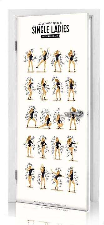 Produktbild Trenddeko Tohmé - Single Ladies (101 x 220 cm)