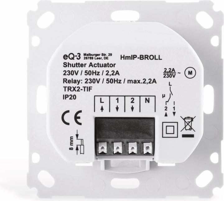 Produktbild EQ-3 Rollladenaktor (Rolladenaktor)