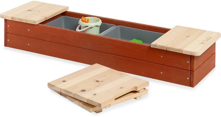 Produktbild Pinolino Sandkasten „Hedda”, rot/natur