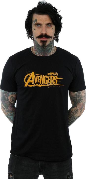 Immagine prodotto Maglietta Avengers Infinity War Uomo con logo arancione (M)
