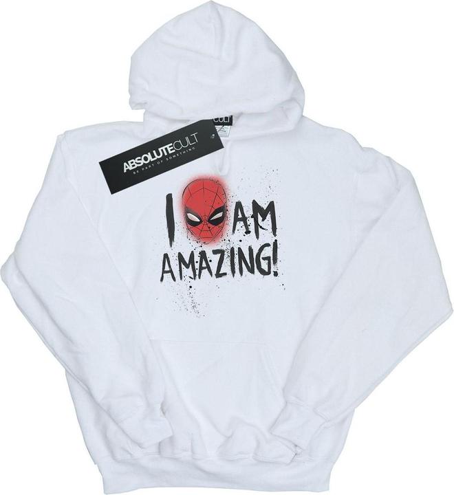 Immagine prodotto Spider-Man I Am Amazing Felpa con Cappuccio Donna (XL)