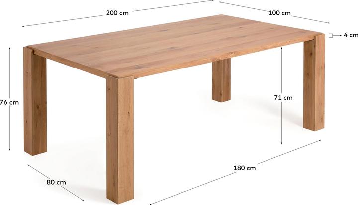 Immagine prodotto Kave Home Deyanira (100 x 200 x 76 cm)