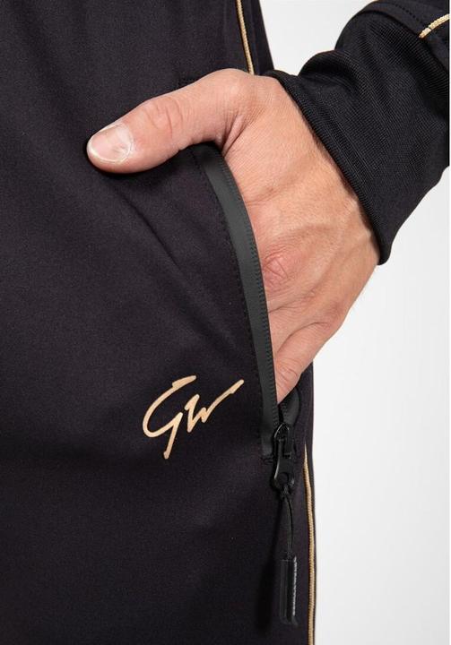 Actual product image Gorilla Wear Reversible Track Pants Black/Gold (XXL)