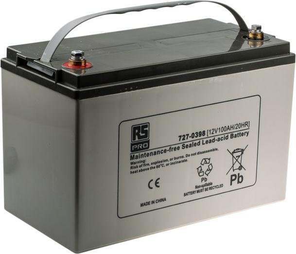 Produktbild Rs Pro Normal AGM 12V 100Ah Batterie (12 V, 100000 mAh)
