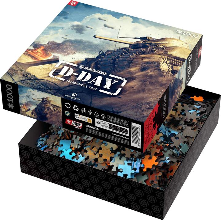 Immagine prodotto Good Loot Puzzle di massa di World of Tanks D-Day (1000 pezzi)