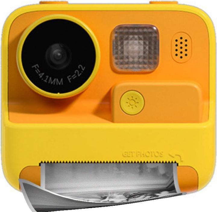Immagine prodotto VR Shinecon Macchina fotografica per bambini PolaroKid giallo