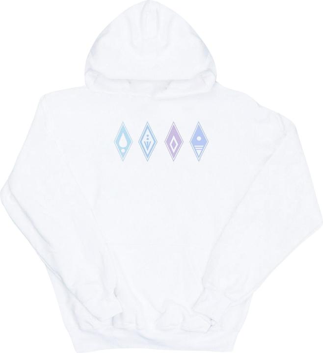 Actual product image Disney Boys Frozen 2 Elements Symbols Hoodie (140, 146)