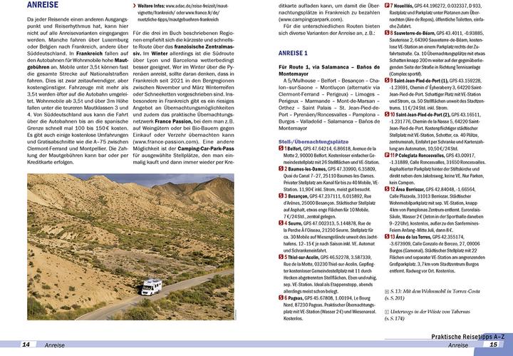 Actual product image Wohnmobil-Tourguide Südspanien: Andalusien plus Extremadura und Kastilien-La M (German, Silvia Baumann, 2023)