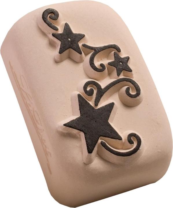 Actual product image La Dot Cosmetics Stamp tattoo stone medium ribal star