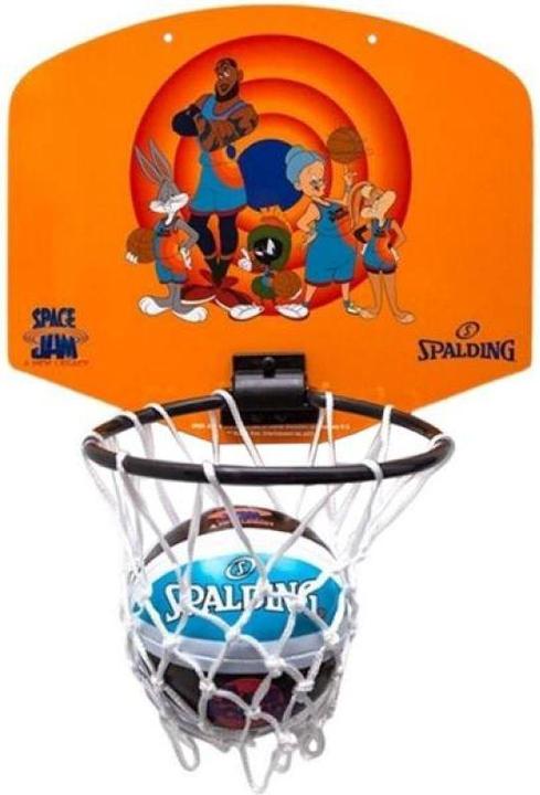 Spalding Basketball board Mini Space Jam Tune Squad orange 79006Z