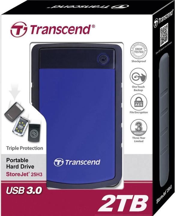 Image du produit Transcend StoreJet 25H3 (2 To)