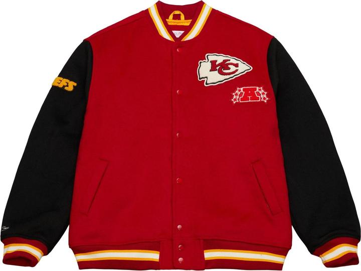 Produktbild Mitchell & Ness M&N Legacy Varsity Wool Jacke - NFL Kansas City Chiefs - M (M)