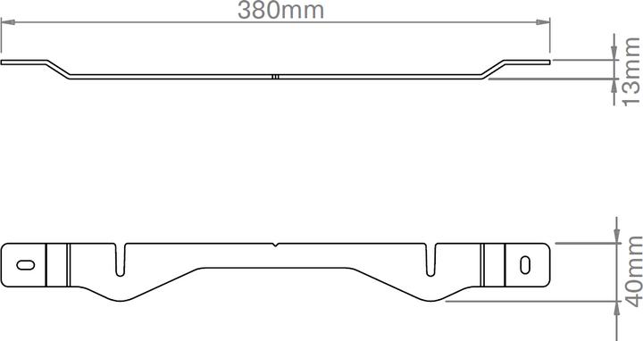 Image du produit Mountson MS81B - Support mural pour Sonos Ray (Installation murale, Non mobile)