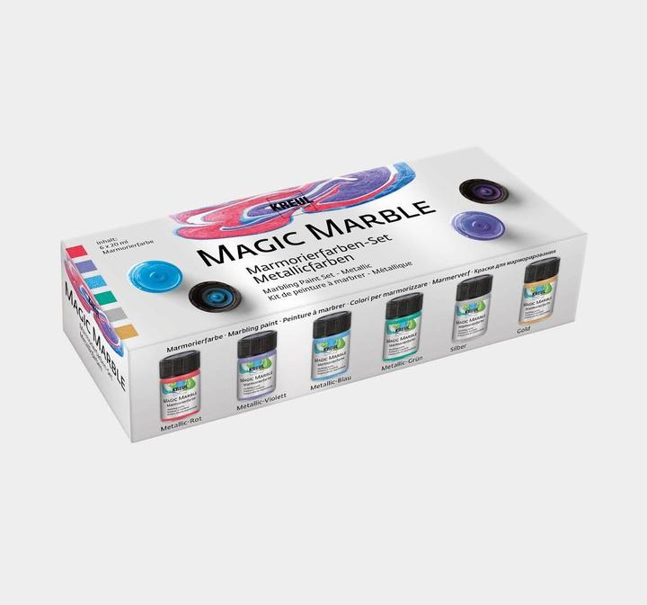 Immagine prodotto Creativ Company Marmo magico (Multicolore, 20 ml)