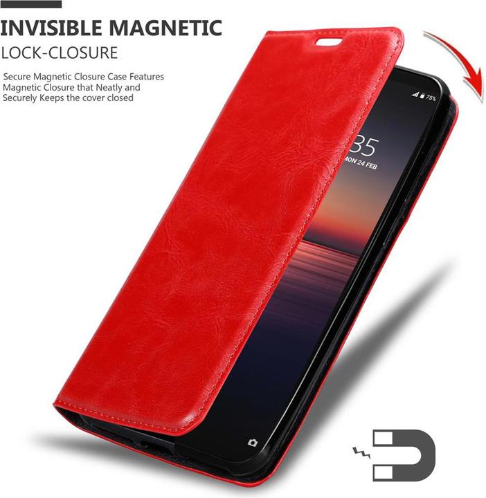 Image du produit Cadorabo Book Couverture magnétique invisible (Sony Xperia 1 II)