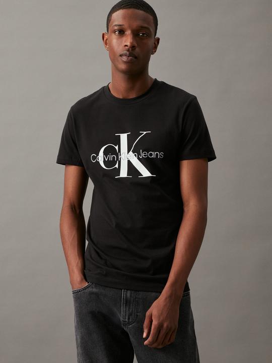 Immagine prodotto Calvin Klein Jeans Jeans Uomo T-shirt manica corta Core Monologo Slim Fit, Nero (Ck Black), XL (XL)