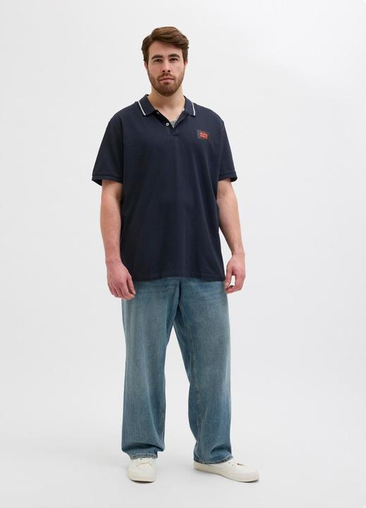 Actual product image Jack & Jones Plus Size Gedruckt Poloshirt Poloshirt (3XL)