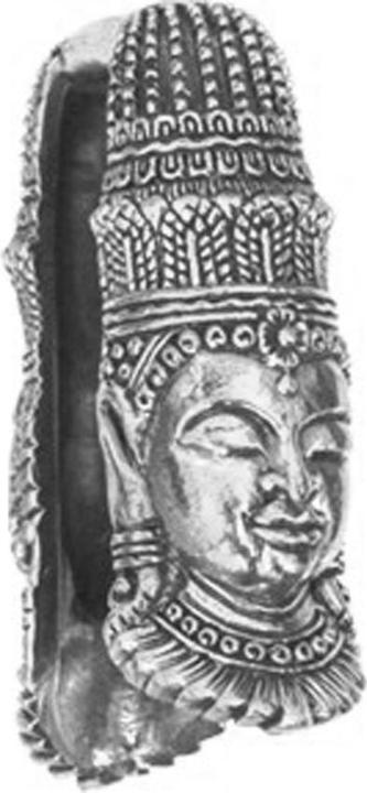 Immagine prodotto Star Piercing Ohrgewicht Schlüsselloch silber Buddha Figur (Ottone)