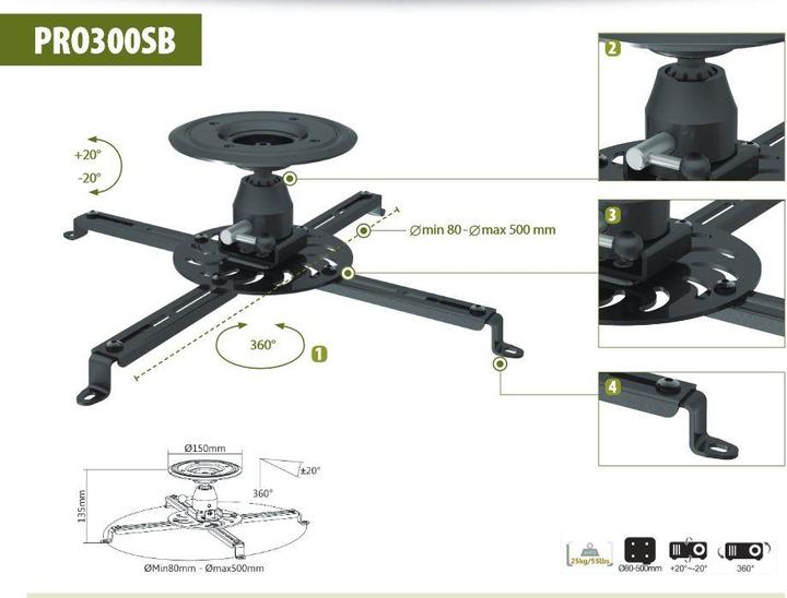 Image du produit Sunne Pro300sb (Plafond)