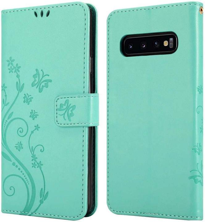 Actual product image Cadorabo Flower Book Cover (Samsung Galaxy S10)