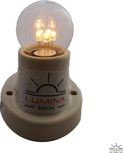 Image du produit Lumina Swiss Ampoule de Noël LED en verre (0.08 m)
