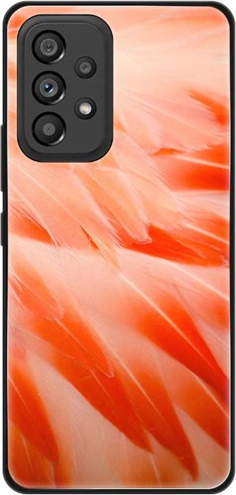 Flamingo Federn