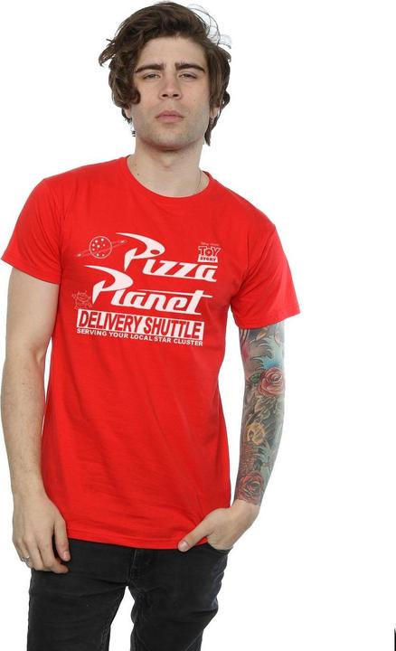 Image du produit Toy Story Mens Pizza Planet Cotton T-Shirt (3XL)