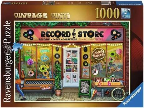 Actual product image Ravensburger Vintage vinyl (1000 pieces)
