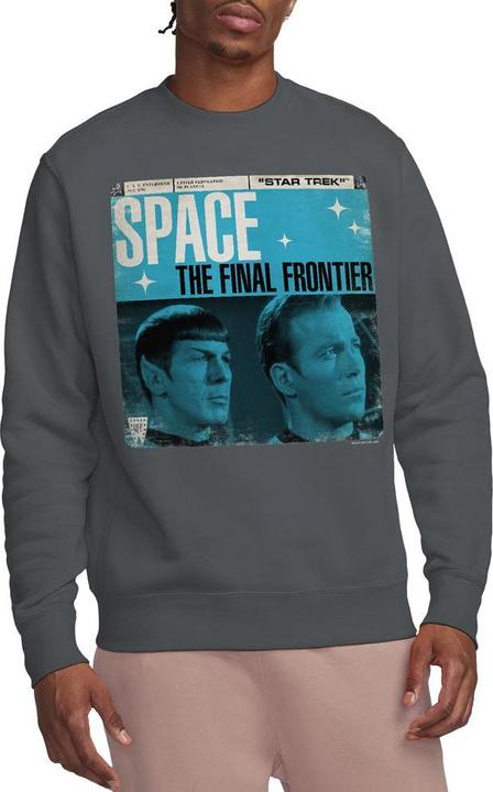 Actual product image Unisex Adult Final Frontier Cover Sweatshirt (L)
