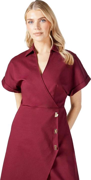 Actual product image Principles Womens/Ladies Crepe Button Detail Wrap Dress (40 D)