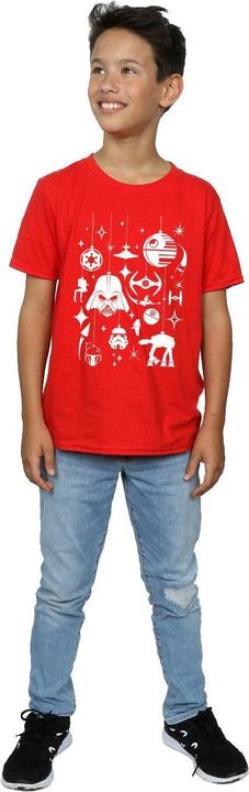 Actual product image Star Wars Boys Christmas Decorations T-Shirt (152, 158)