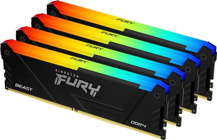 Kingston Fury Beast (2 x 8GB, 3600 MHz, DDR4 RAM, DIMM 288 pin)