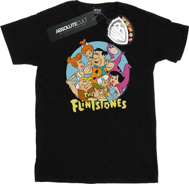 Produktbild The Flintstones Group Circle TShirt (M)