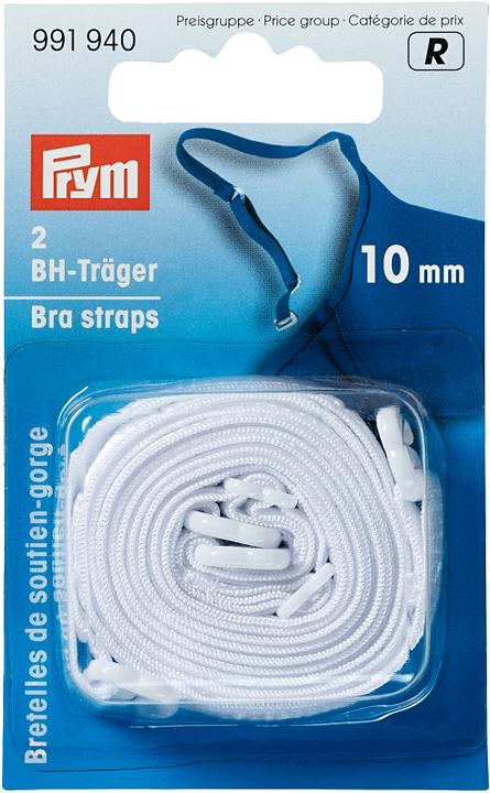 Produktbild Prym BH-Träger, weiss 10 mm, Karte 2 Stk.