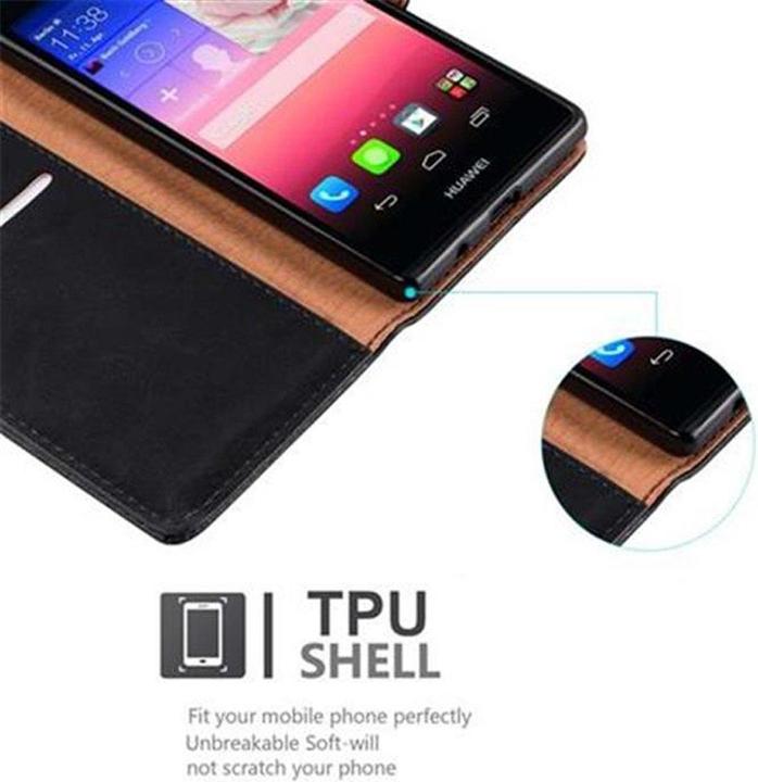 Productafbeelding Cadorabo Boek Luxe Omslag (Huawei Ascend P7)