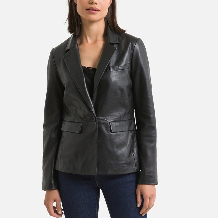 Immagine prodotto Anne Weyburn Blazer in vita in pelle di agnello (42)
