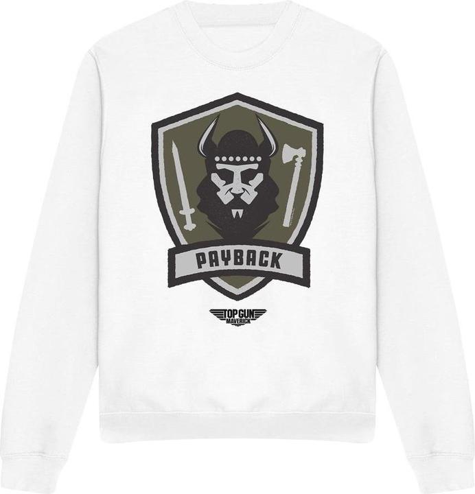 Actual product image Top Gun Unisex Adult Payback Logo Sweatshirt (XXL)