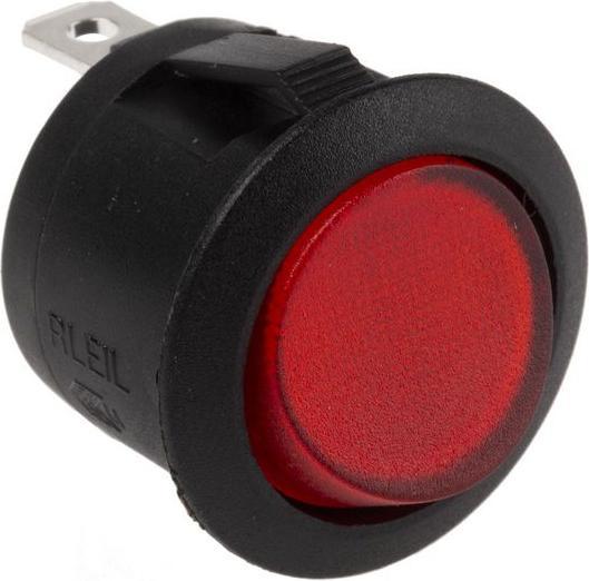 Produktbild Rs Pro Wippschalter 12VDC beleutet rot