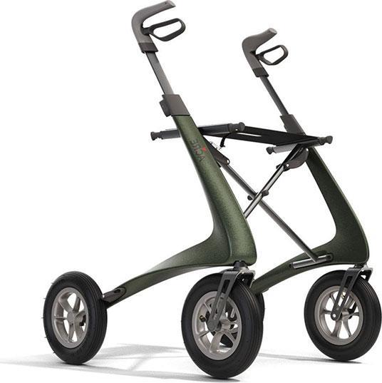 Russka Déambulateur Carbon Overland vert métallique