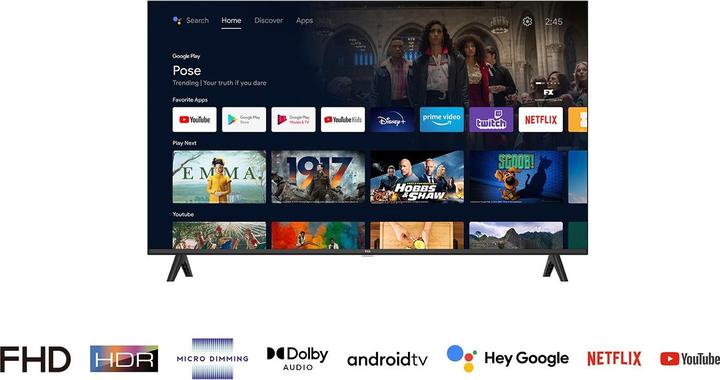 Actual product image TCL 43S5400A (43", LED, Full HD, 2023)
