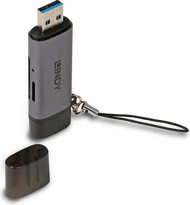 Produktbild Lindy Kartenleser (9-Polig, USB-C)