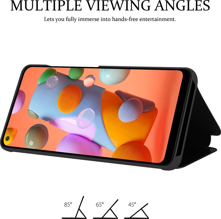 Immagine prodotto Cadorabo Copertina per specchietto retrovisore Smart View a libro (Samsung Galaxy M11)